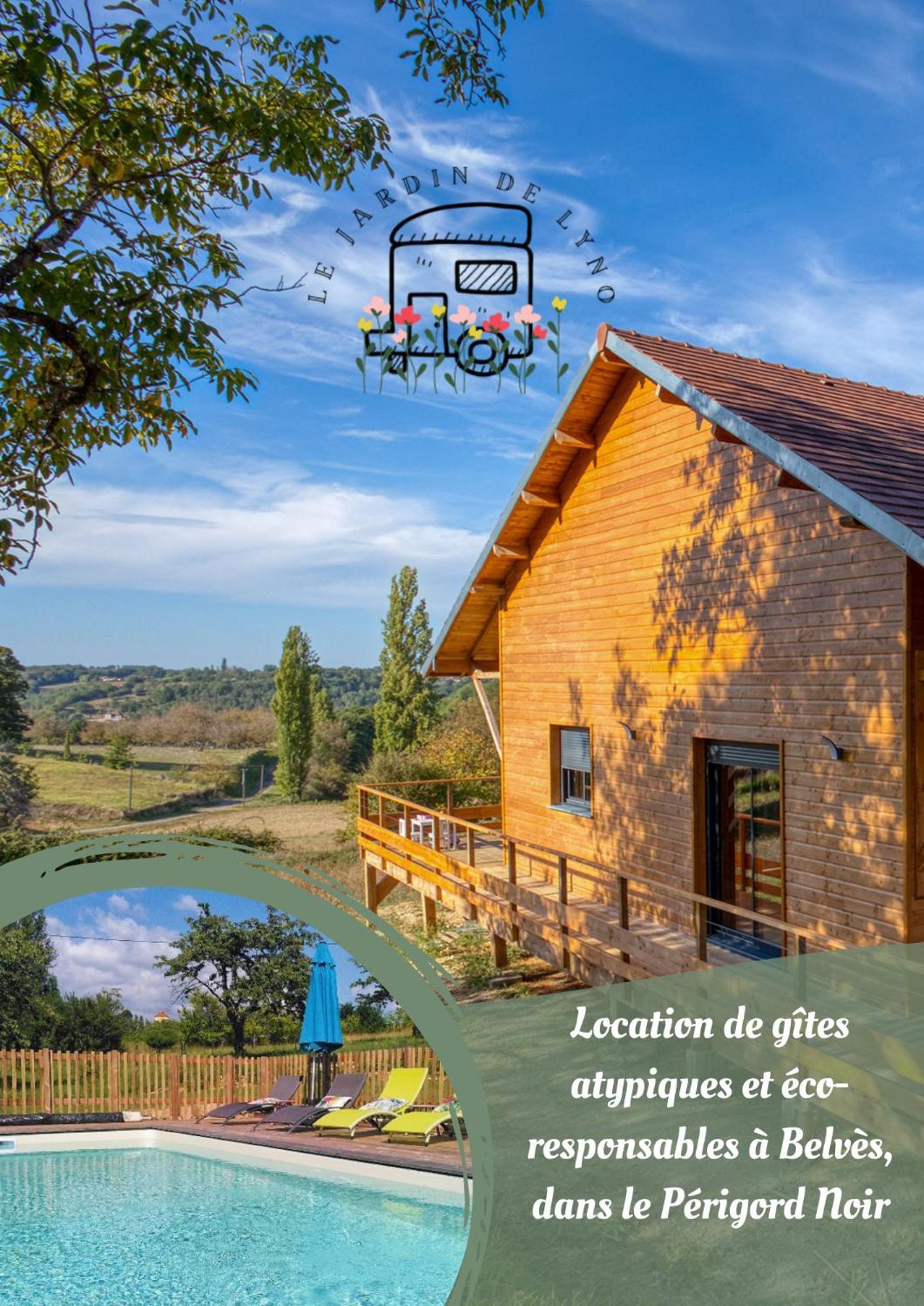 Villa Le Jardin de Lyno à Belvès Extérieur photo